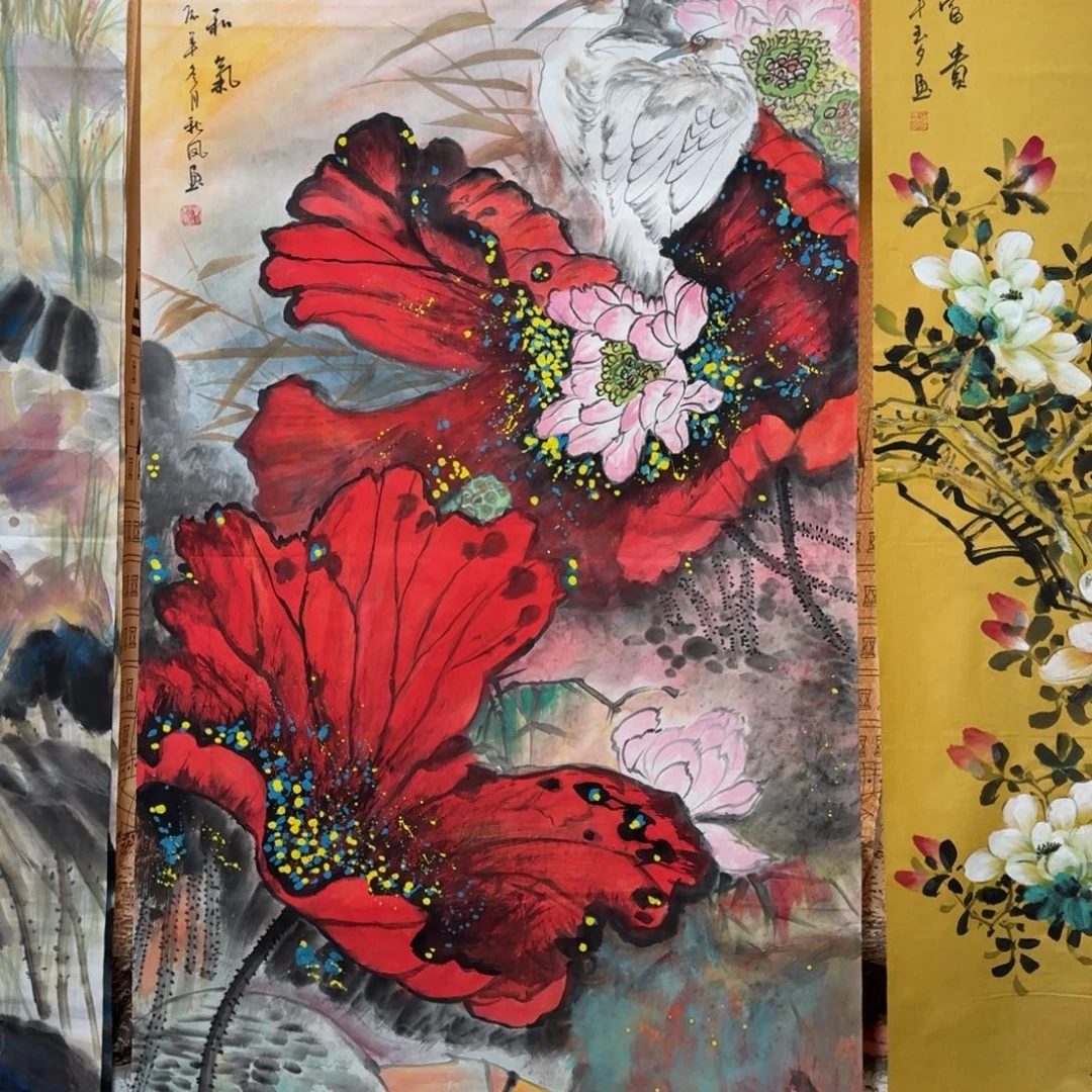 国画会娟艺术馆直播间