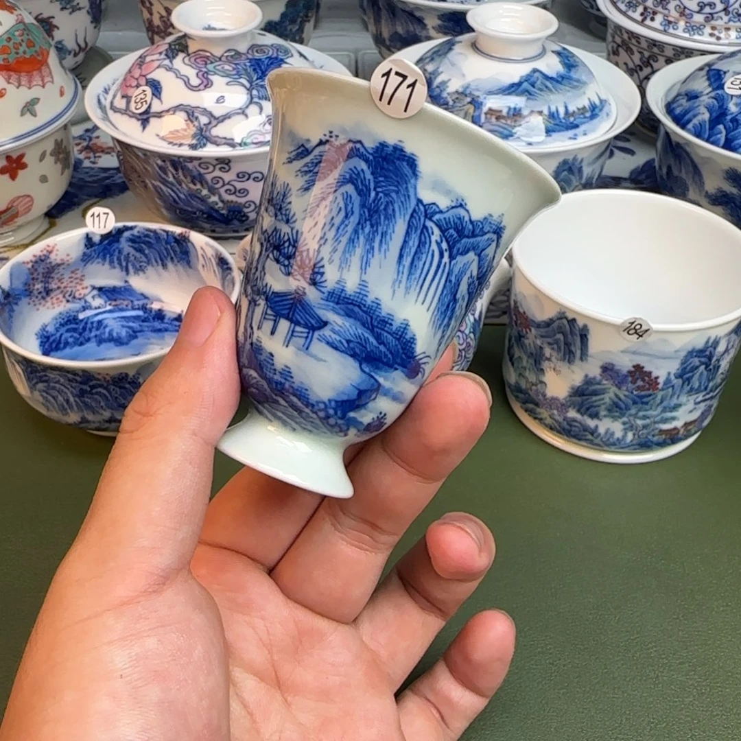 彦祖纯手绘手工茶具171