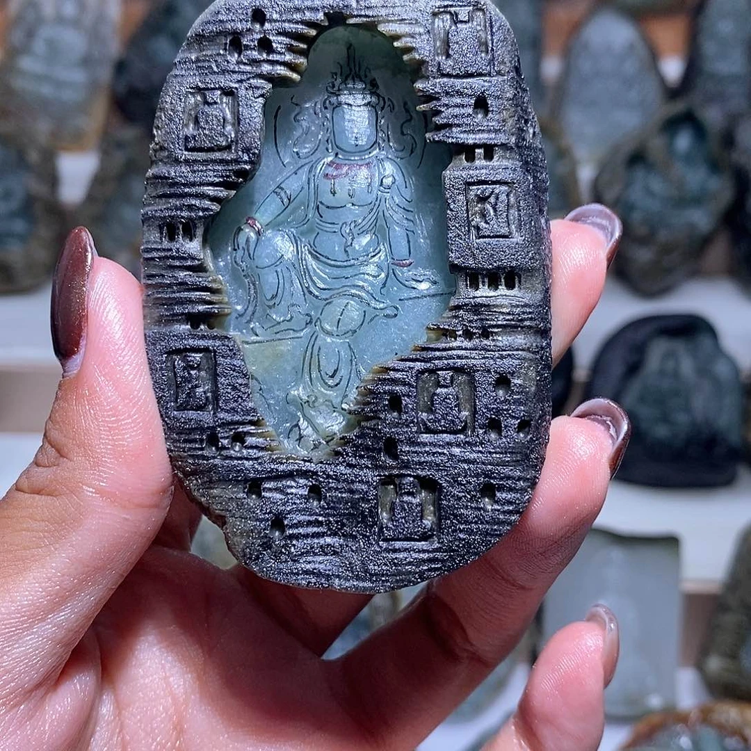 猛***！定制翡翠未镶嵌翡翠