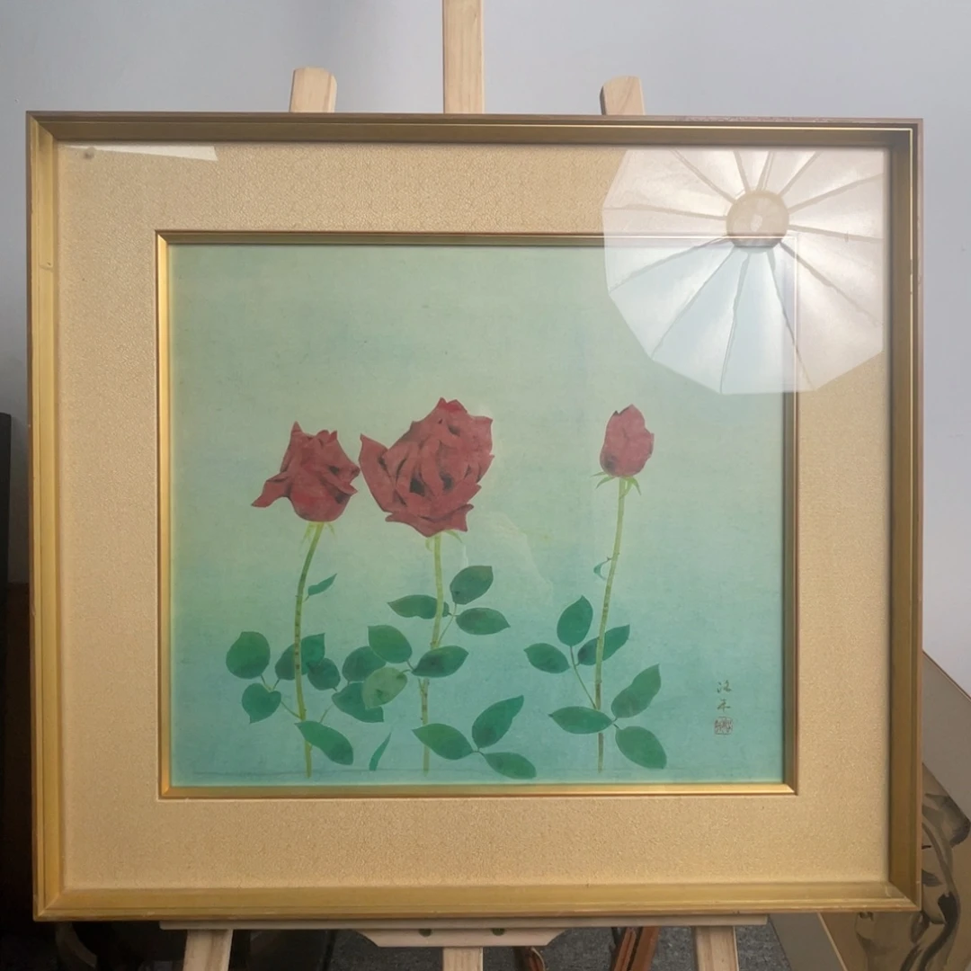 中古框画有瑕疵不退不换