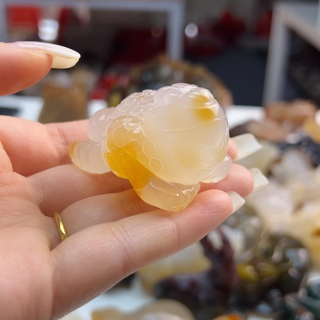 玛瑙/玉髓未镶嵌吊坠(不含链)