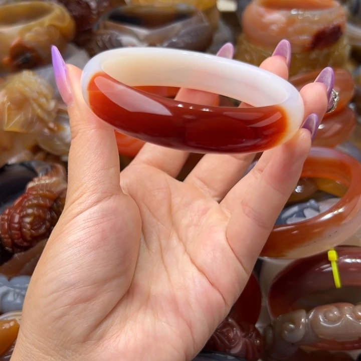 玛瑙/玉髓未镶嵌手镯