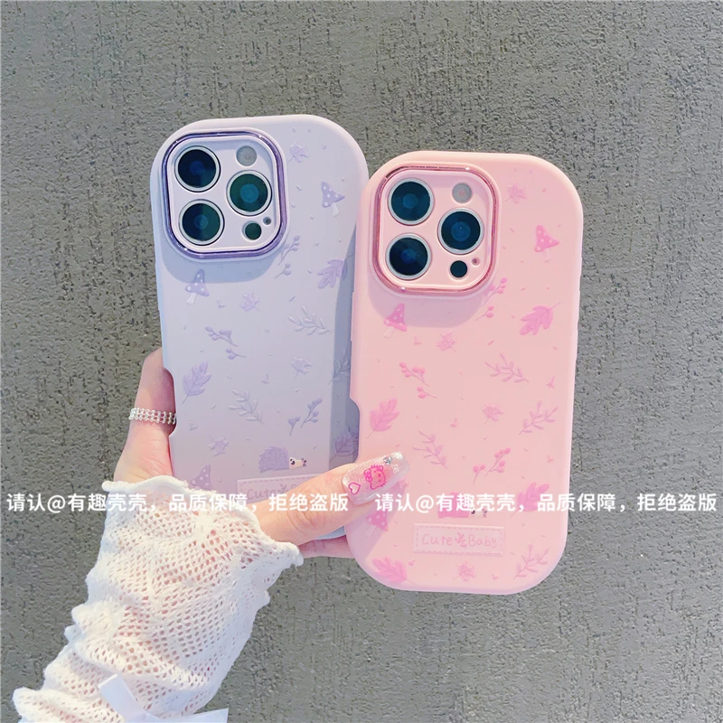 金属小胖妹适用苹果17/iPhone/华为荣耀/VIVO/OPPO/小米手机壳潮