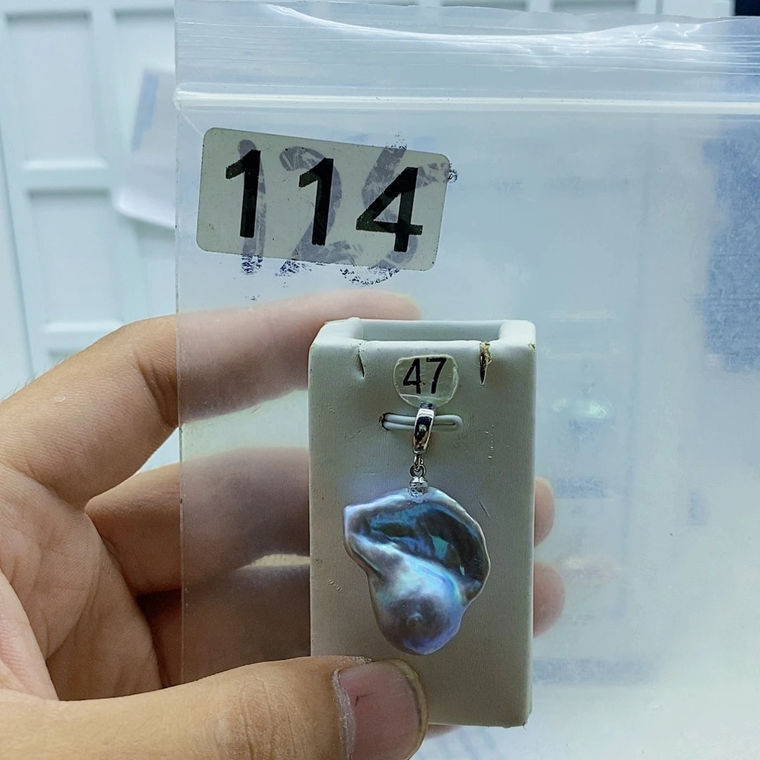 颈饰合金淡水珍珠