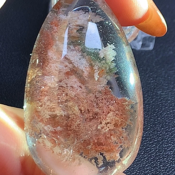 水晶吊坠(不含链)未镶嵌圆*?