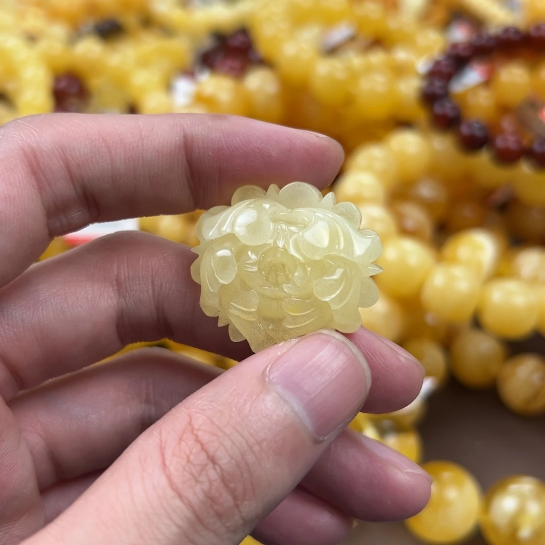 琥珀未镶嵌珠宝奇石