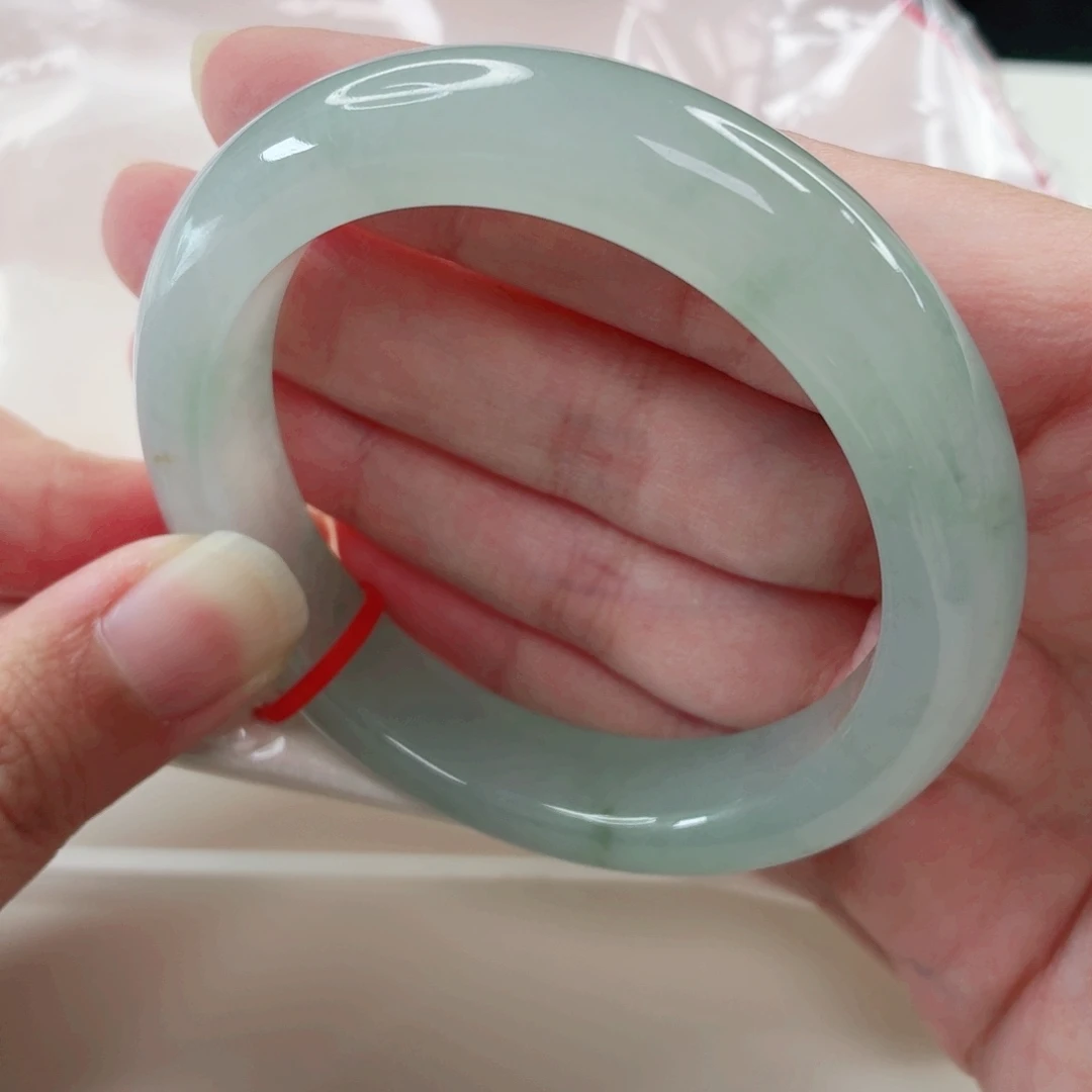 翡翠未镶嵌手镯53.8圈x558