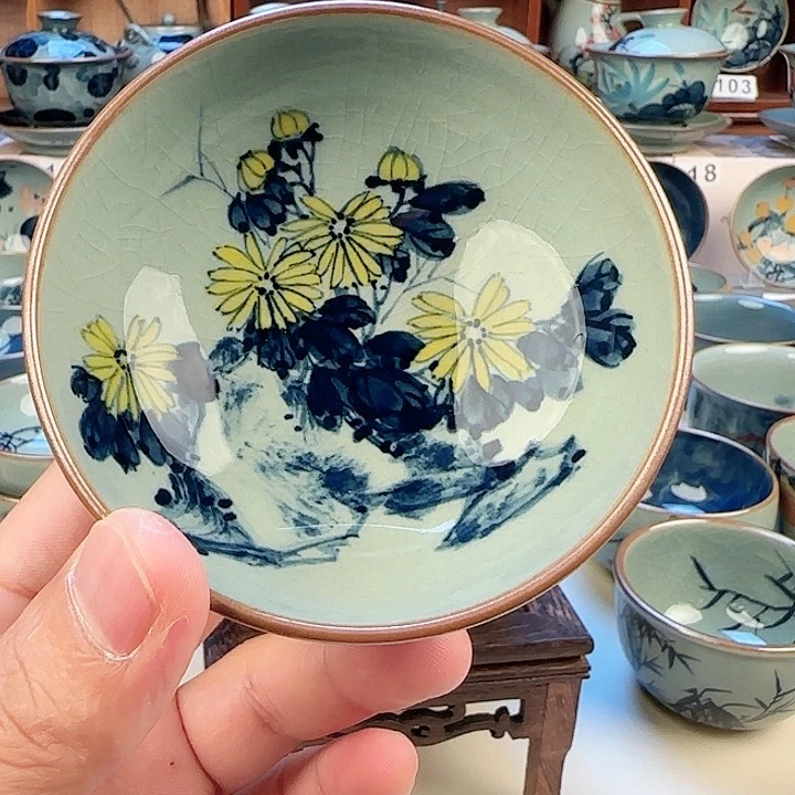 景德镇陶瓷陶瓷杯茶具