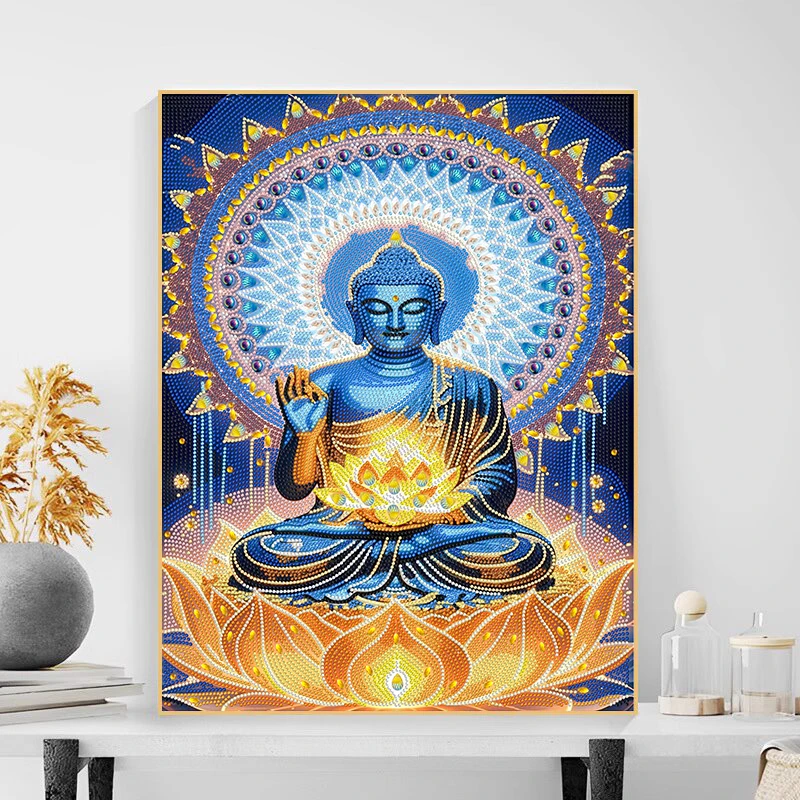 【启画】爆款福利diy钻石画超值餐厅客厅砖石画点贴钻十字绣钻石绣