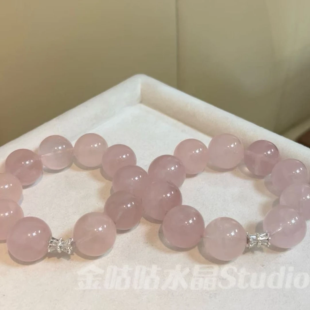 【金希希】4572  果冻粉水20mm  水晶手串多样性发其一