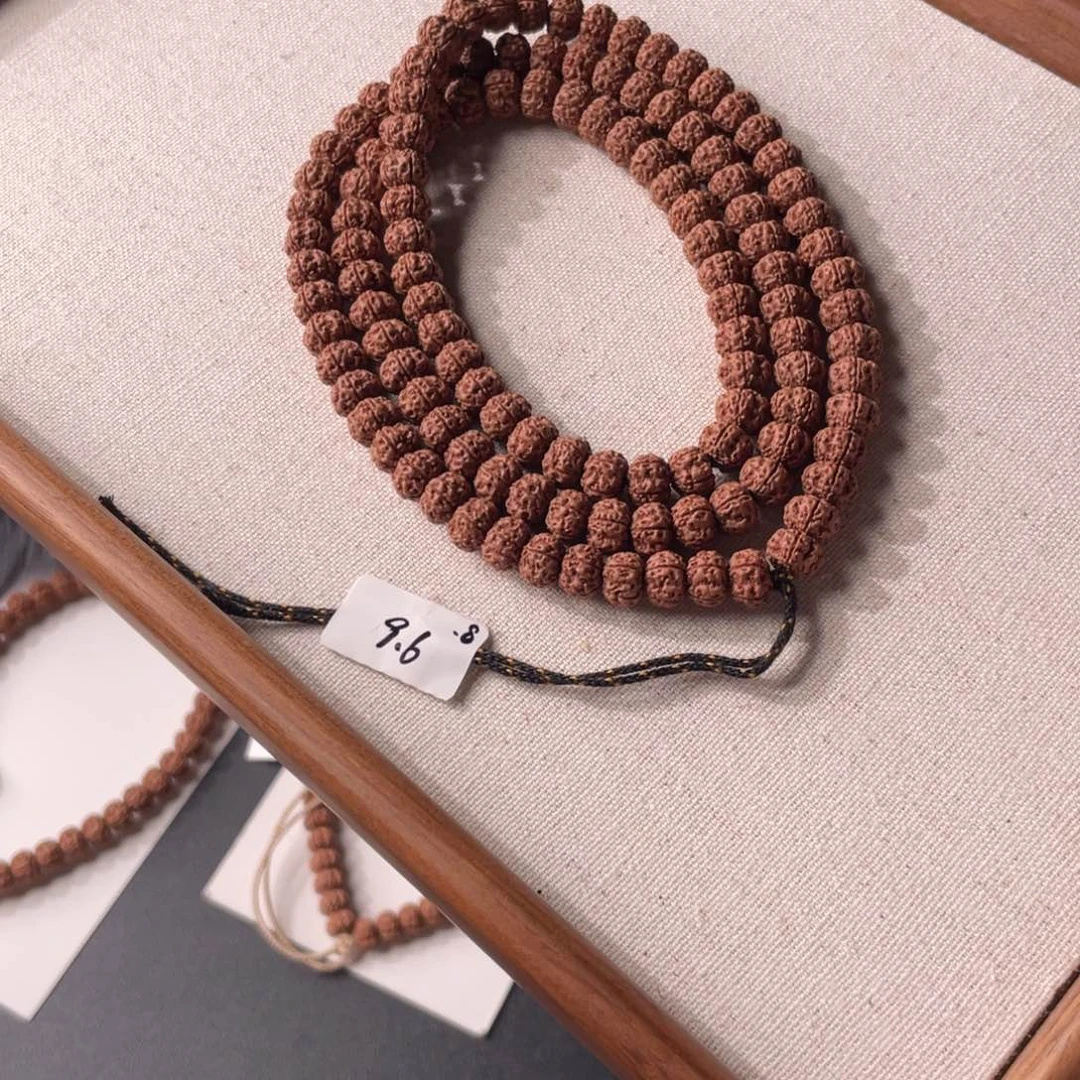 金刚菩提吊坠平细9.6mm108 直播间福利