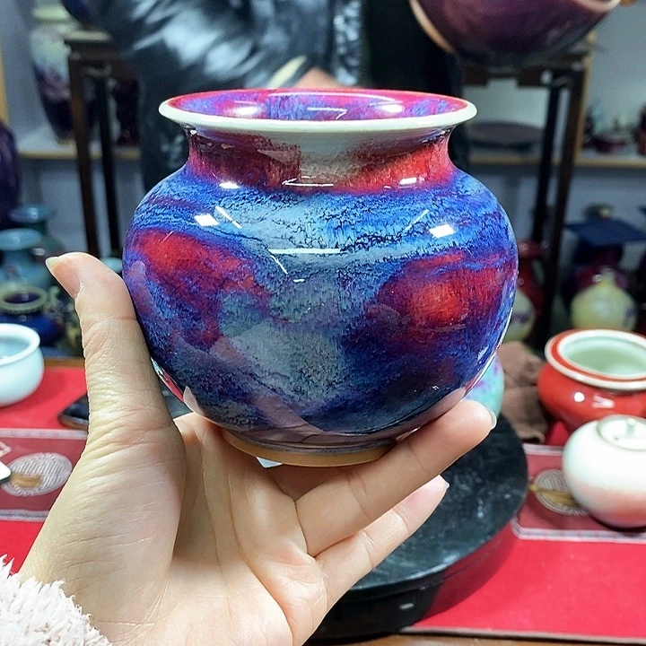 瓶中国神垕精品钧瓷