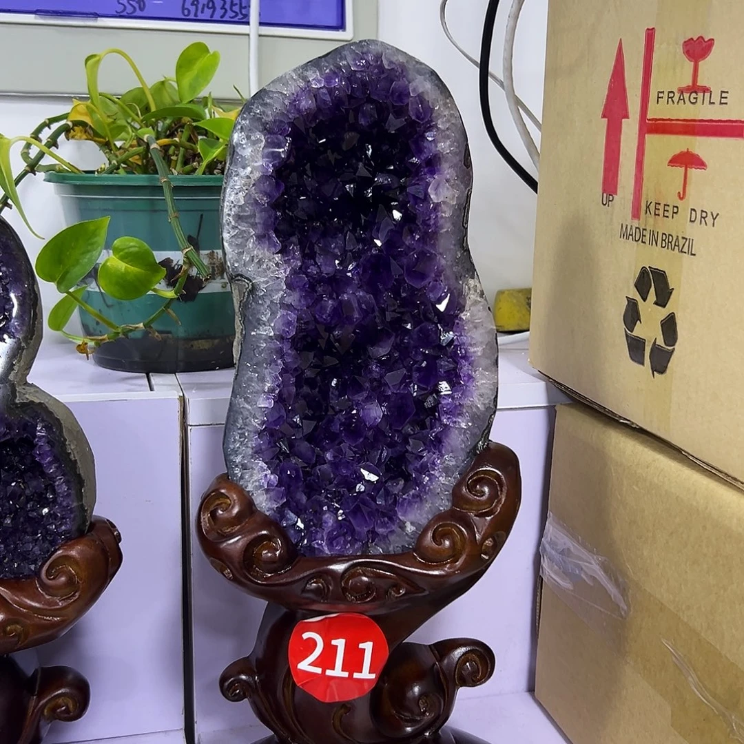 大型摆件（非配饰）未镶嵌紫晶