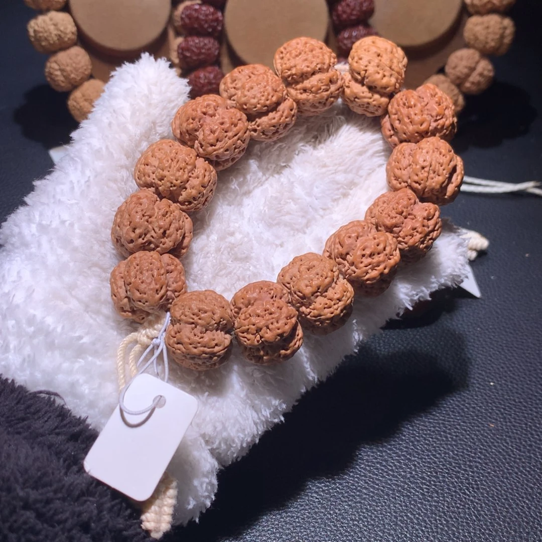 金刚菩提手串26尺寸雪花扇面定制