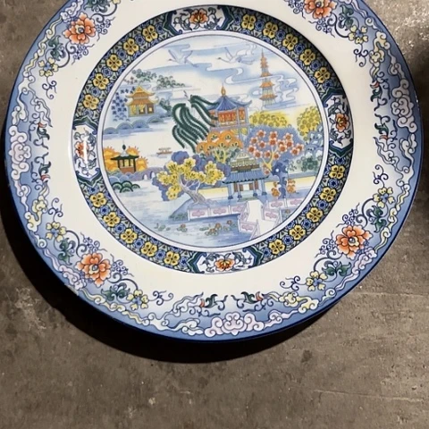 昨***约陶瓷10寸盘一个陶瓷