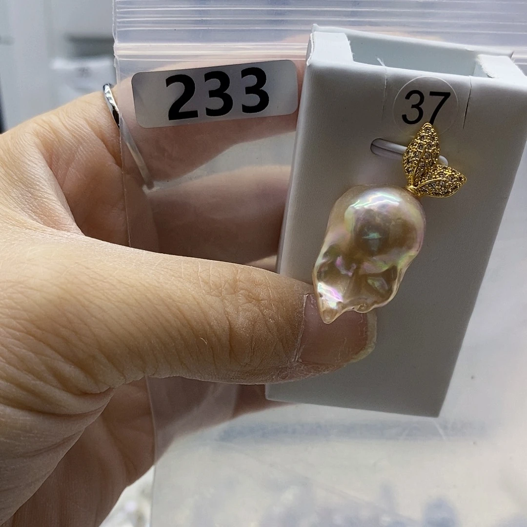 颈饰合金淡水珍珠