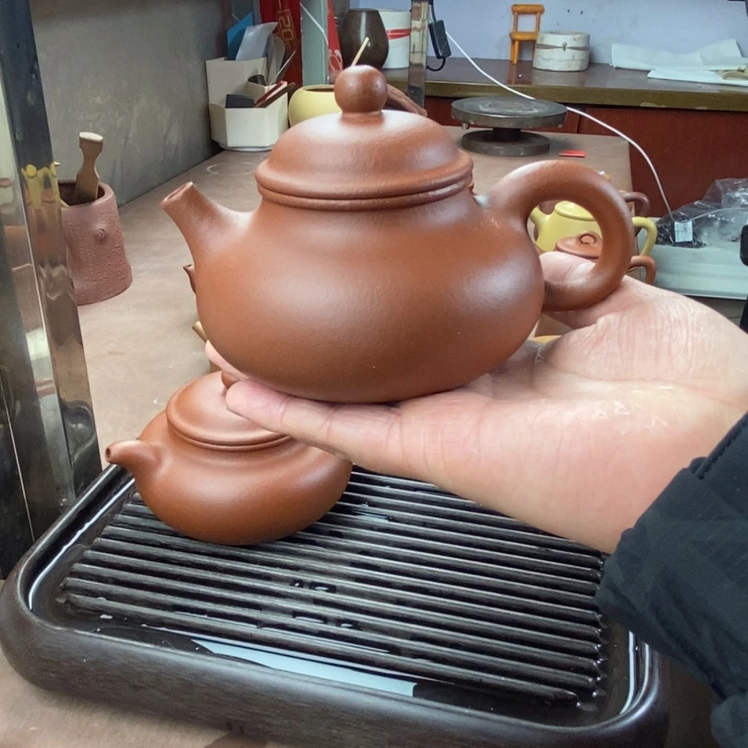 紫砂茶壶小*豆紫砂壶容天