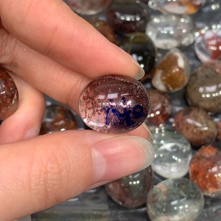 未镶嵌颈饰水晶椒***头天然