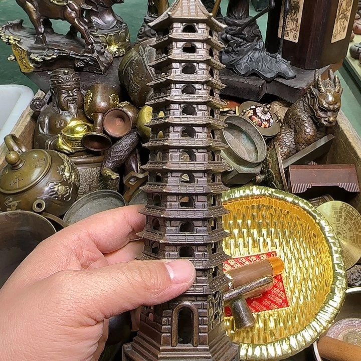 铜器办公室茶室摆件