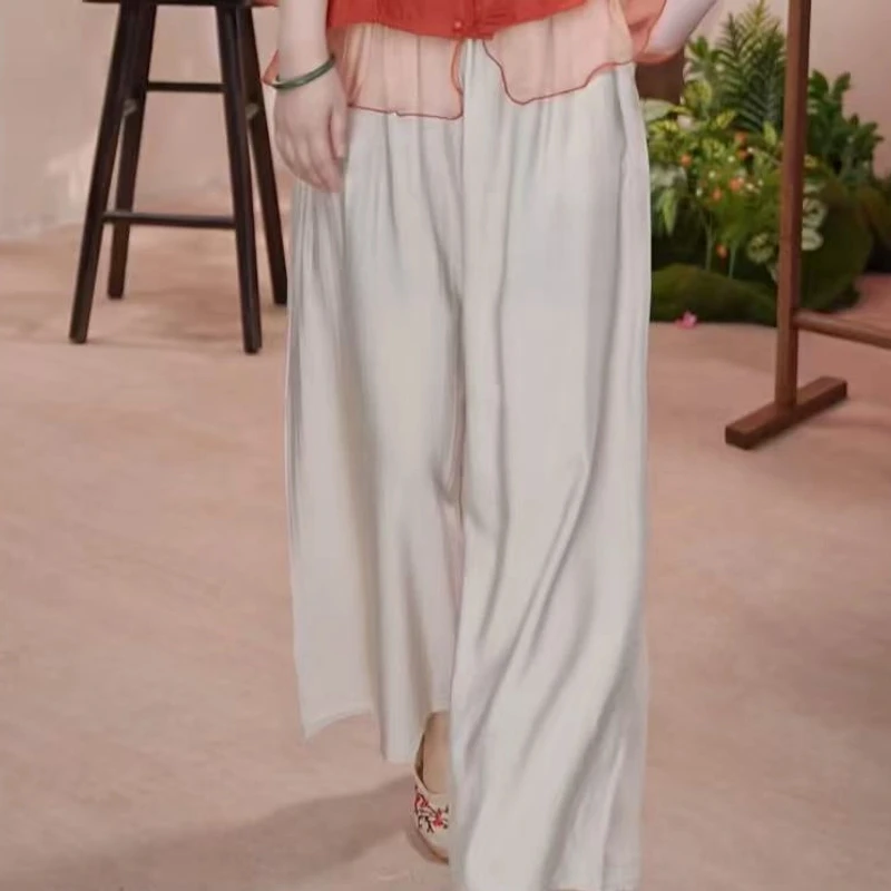 百搭时尚潮流休闲气质显瘦轻奢女款休闲裤1064