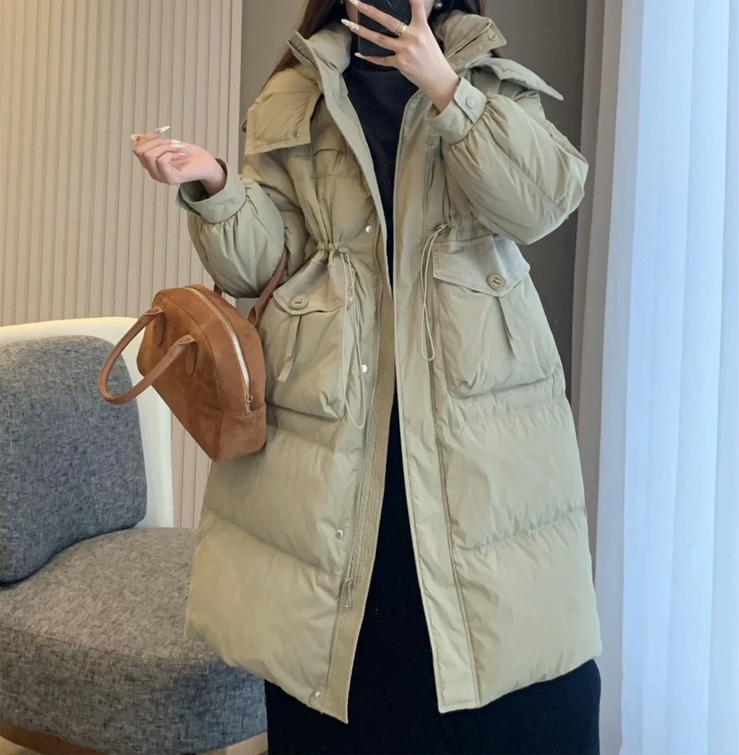 【Miss Li】Simple冬季牛仔布拼接外套