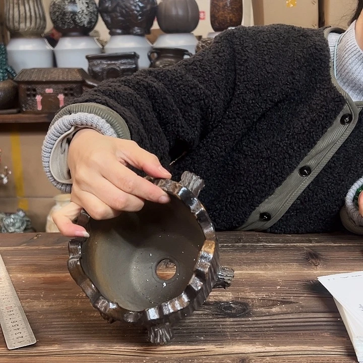 紫砂花盆瑕疵2722222222222222