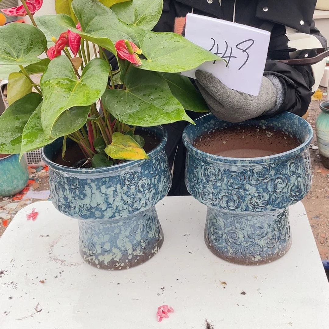 红陶王嫂花盆0201-449