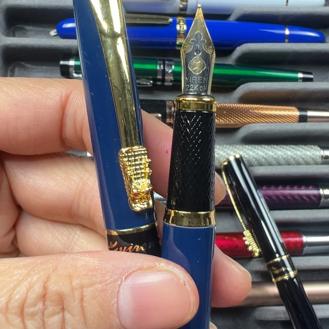 便携式依人3658蓝色明尖孤品