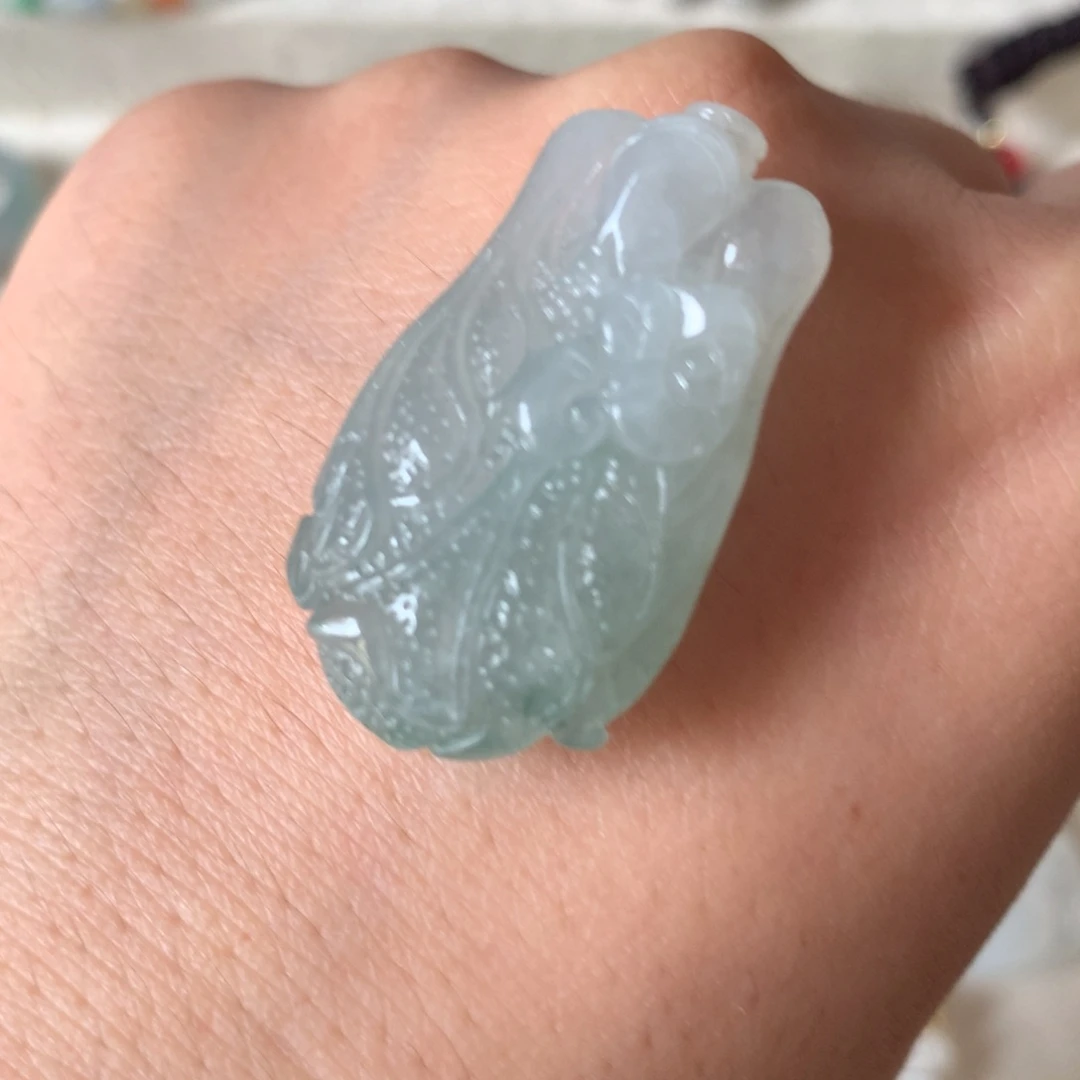 翡翠未镶嵌颈饰25