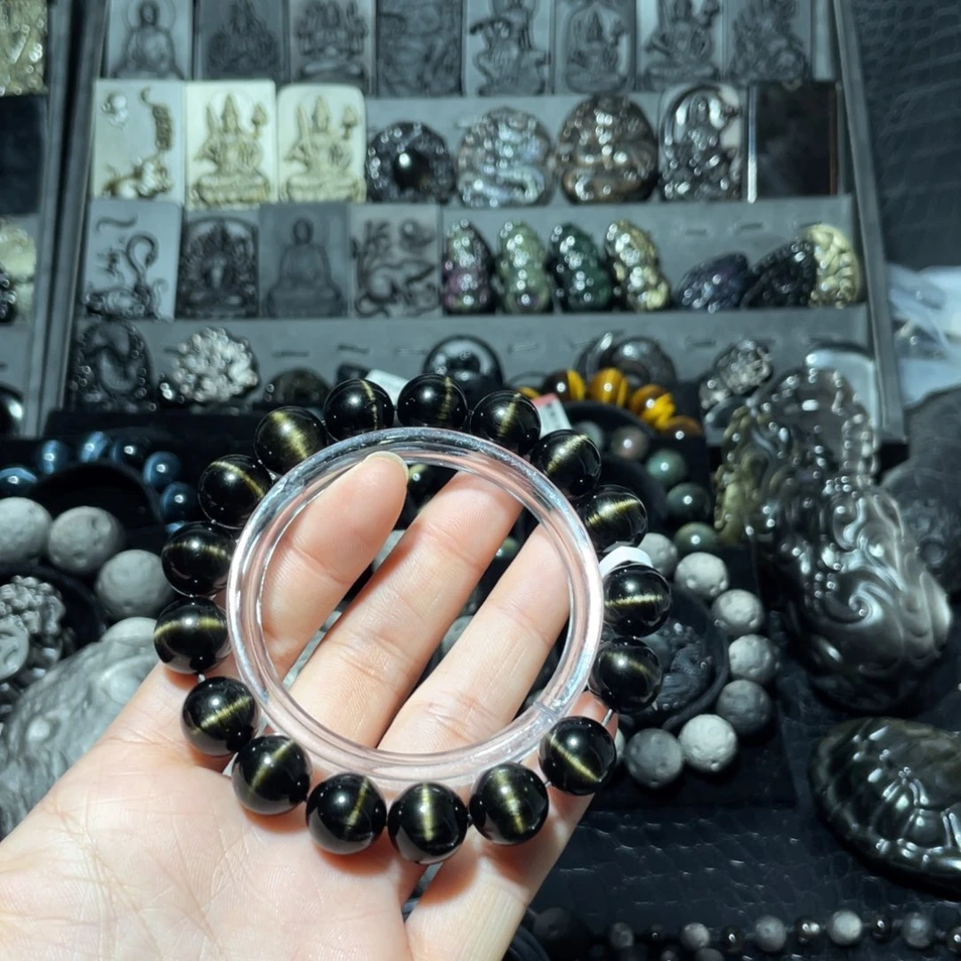 嘎****黑曜岩未镶嵌珠宝奇石