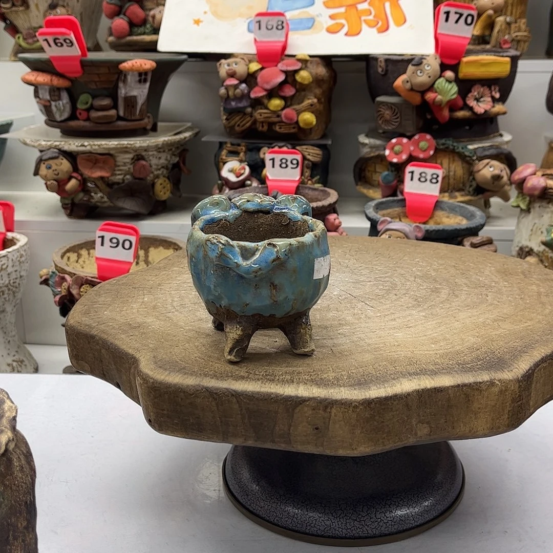 奈***九花盆青铜瑕疵福利差价小九