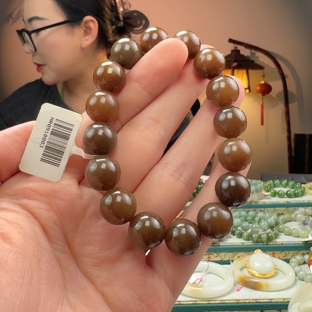 和田玉手串未镶嵌