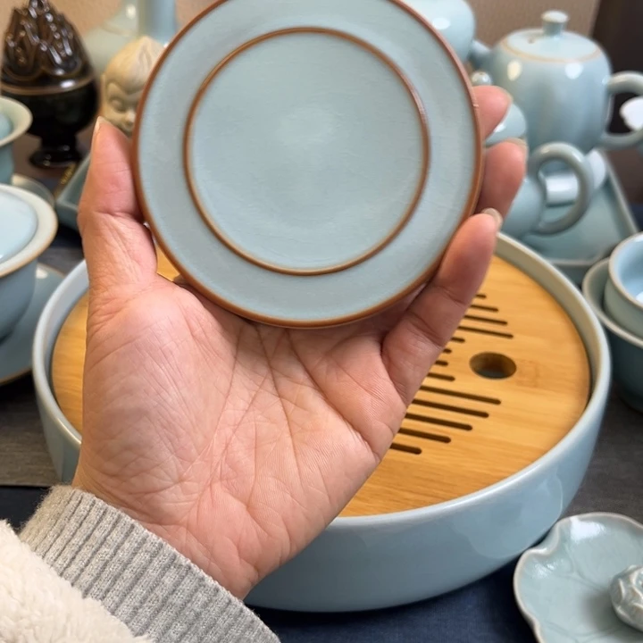 茶宠天青杯垫一级全品