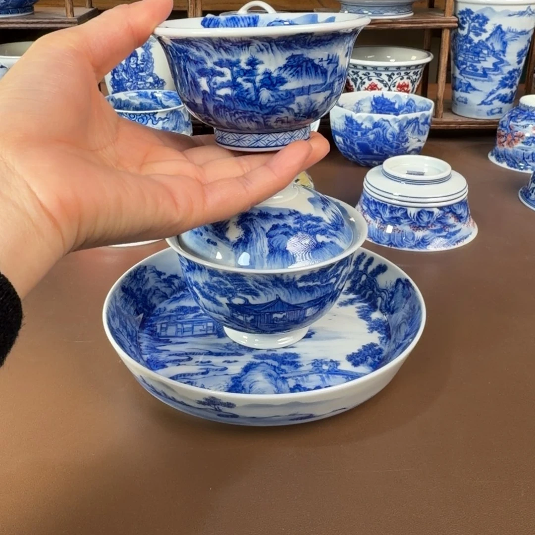 景德镇陶瓷手工手绘