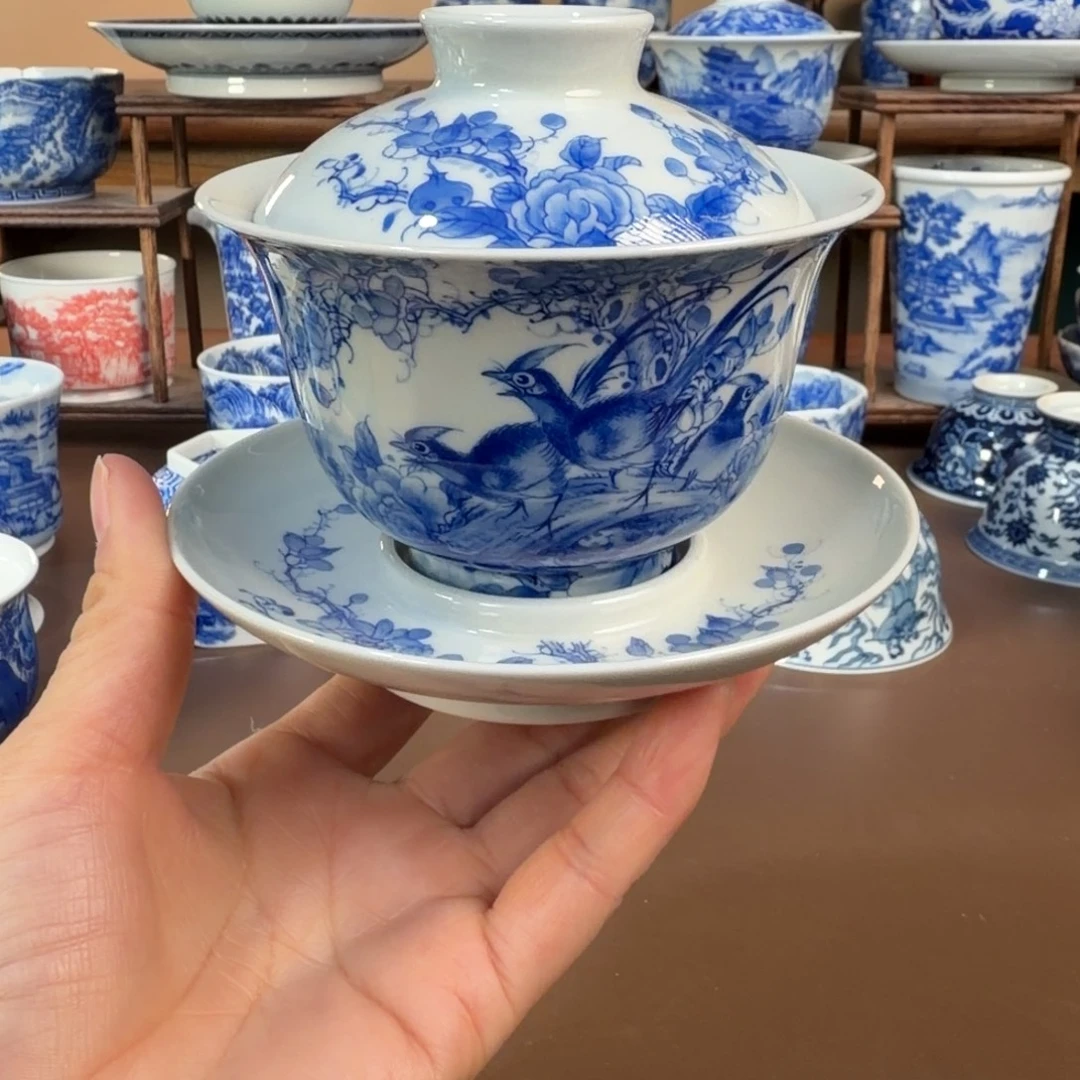 沐***汇景德镇陶瓷手工手绘