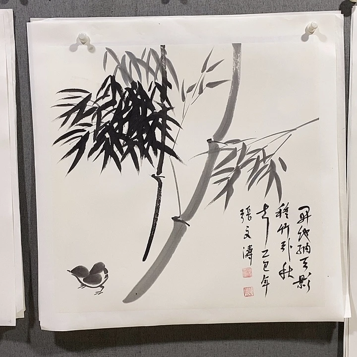 国画手写手绘作品3