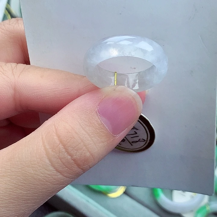 翡翠未镶嵌戒指18.19号