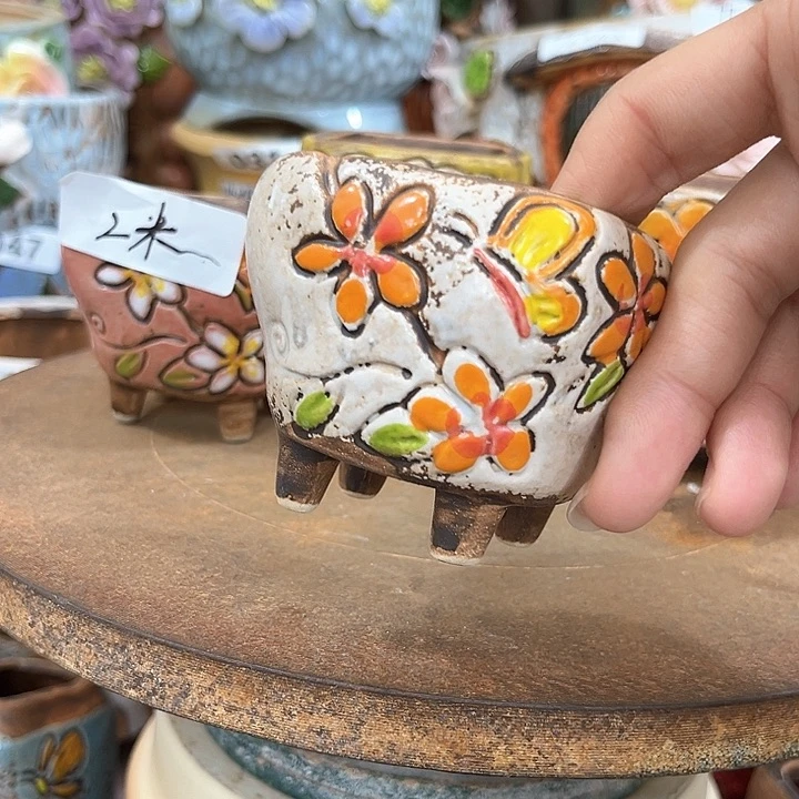 红陶粗陶多肉花盆