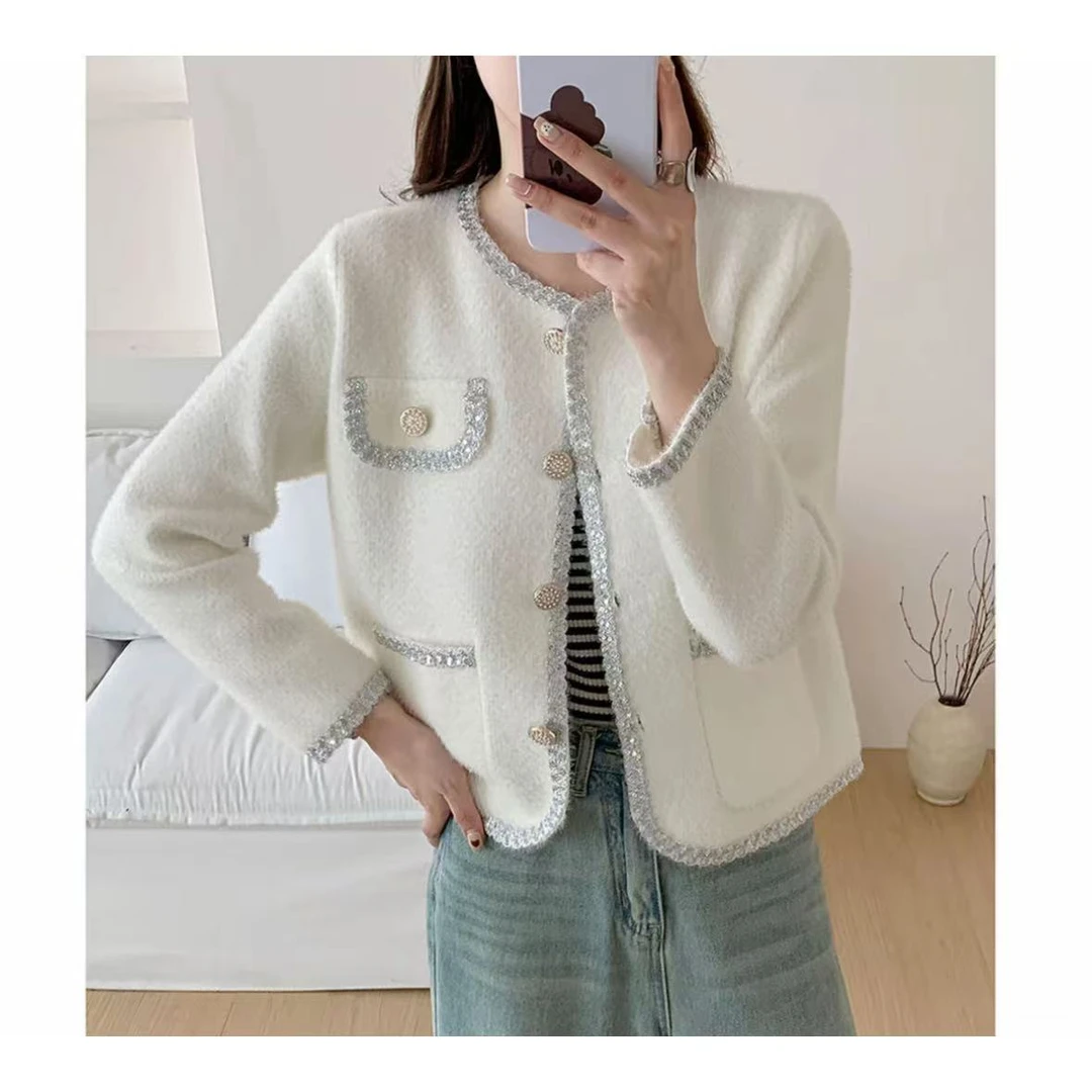 小小小小宽松上衣小香风针织女常规