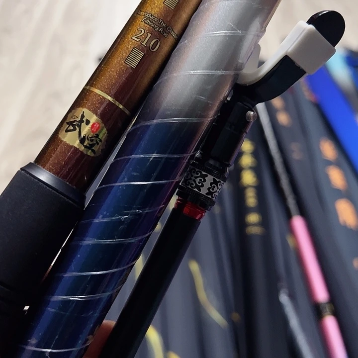 王***彬吉品羽2.1抄网杆一支加武空3米巨物支架带黑色后挂一支