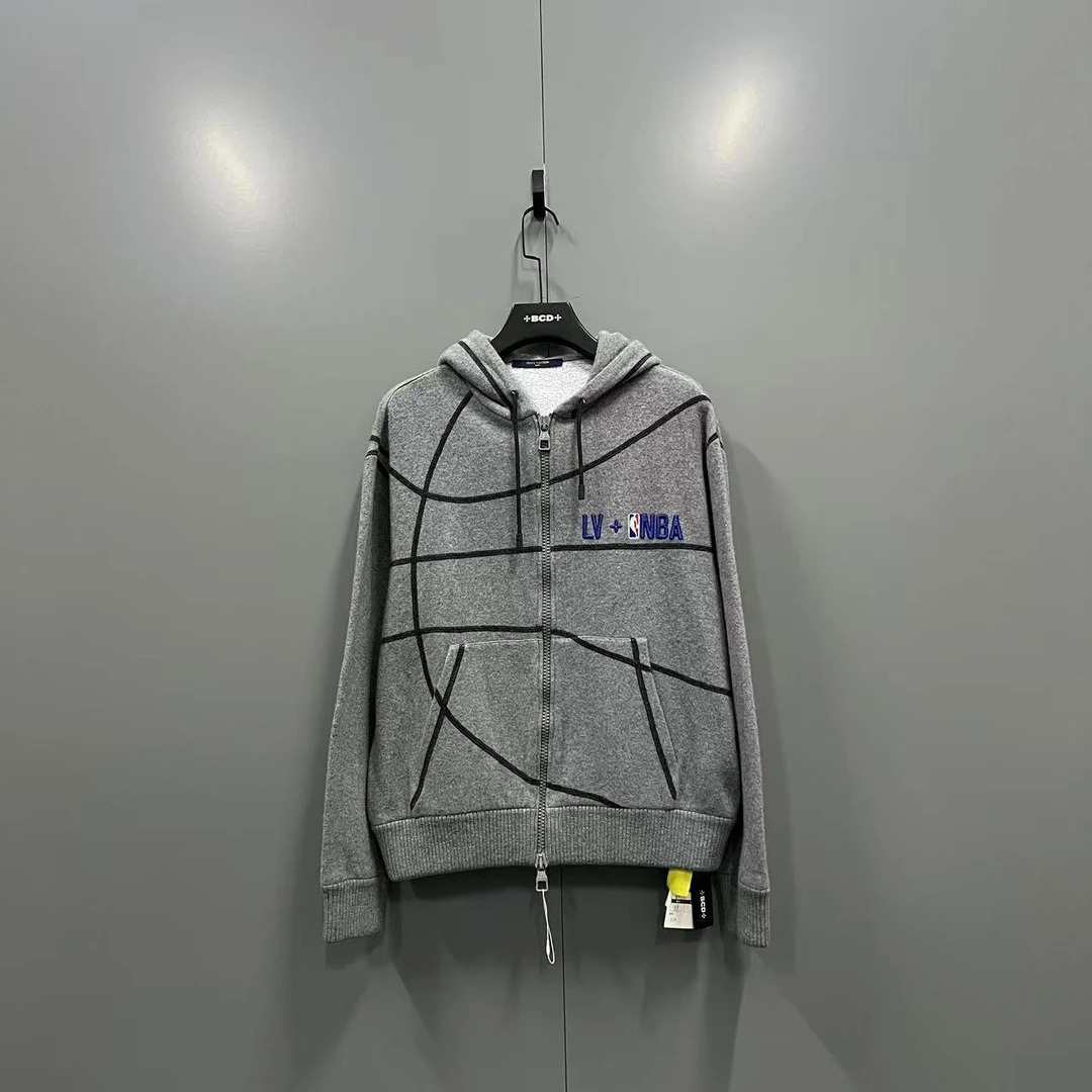 99新 LouisVuitton/路易威登 （jp）218 NBA 联名 拉链外套/L码