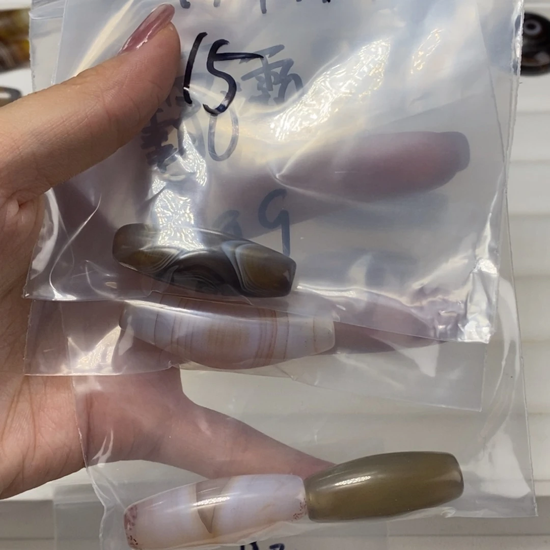 ****霸玛瑙/玉髓合金颈饰