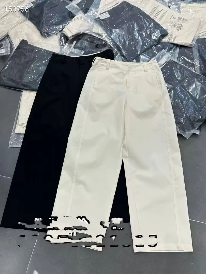 【宝儿姐优选】纯色显瘦百搭烟管裤