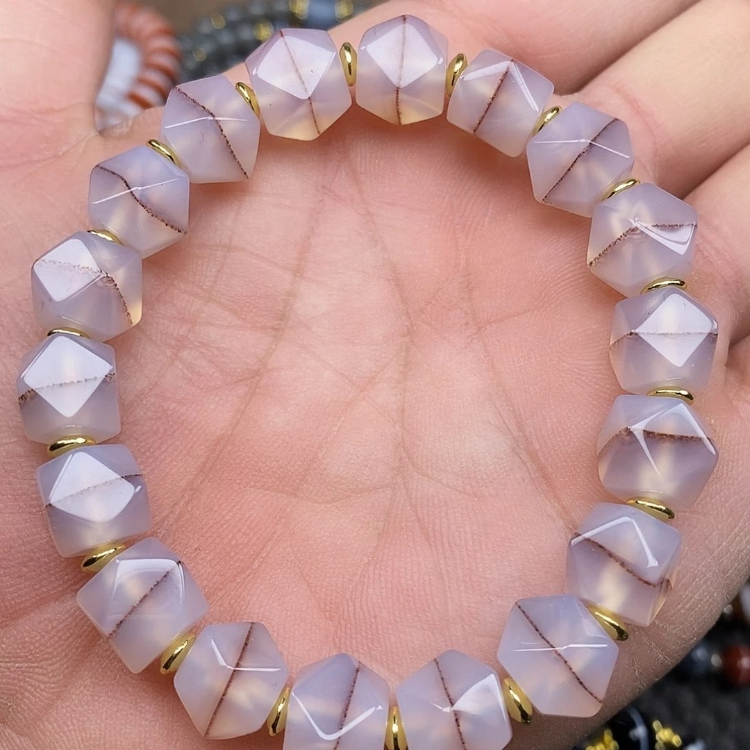 玛瑙/玉髓未镶嵌手链