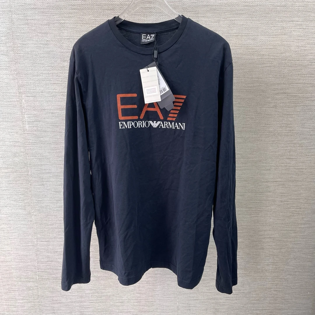 全新未使用 GIORGIO ARMANI/阿玛尼 印花长袖卫衣/M码/Sw24388