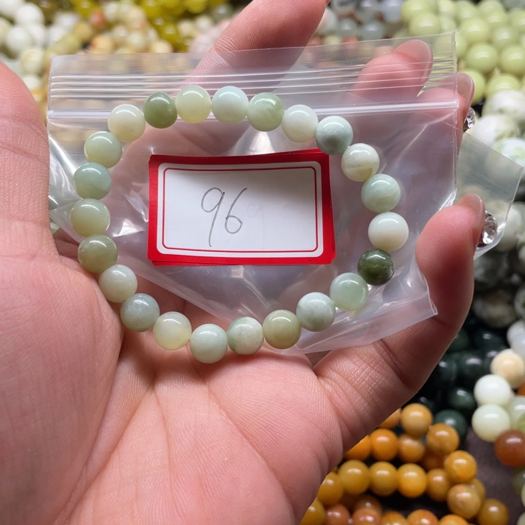 蛇纹石玉未镶嵌手串