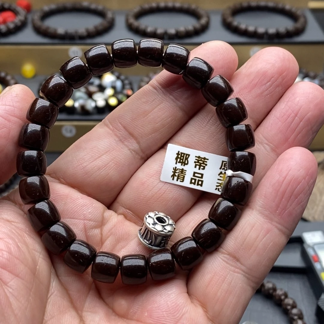 椰蒂手串风*叶原生态直切9❌8