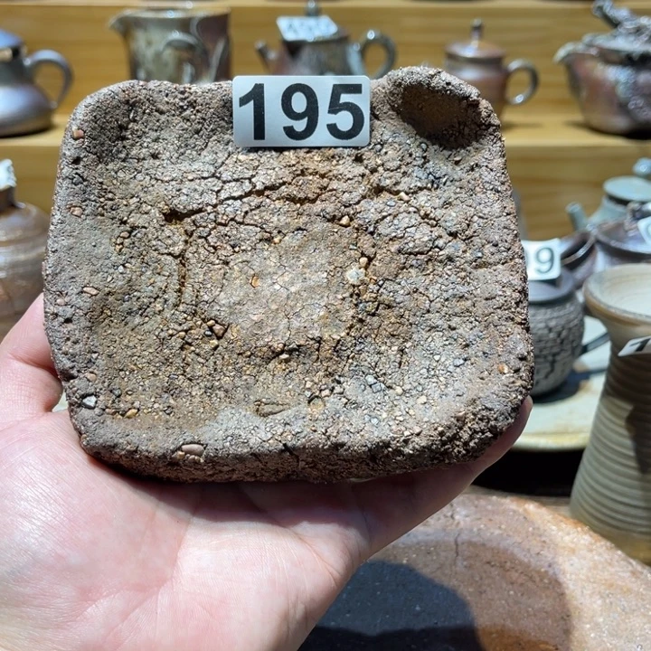 手工制作柴烧壶承195