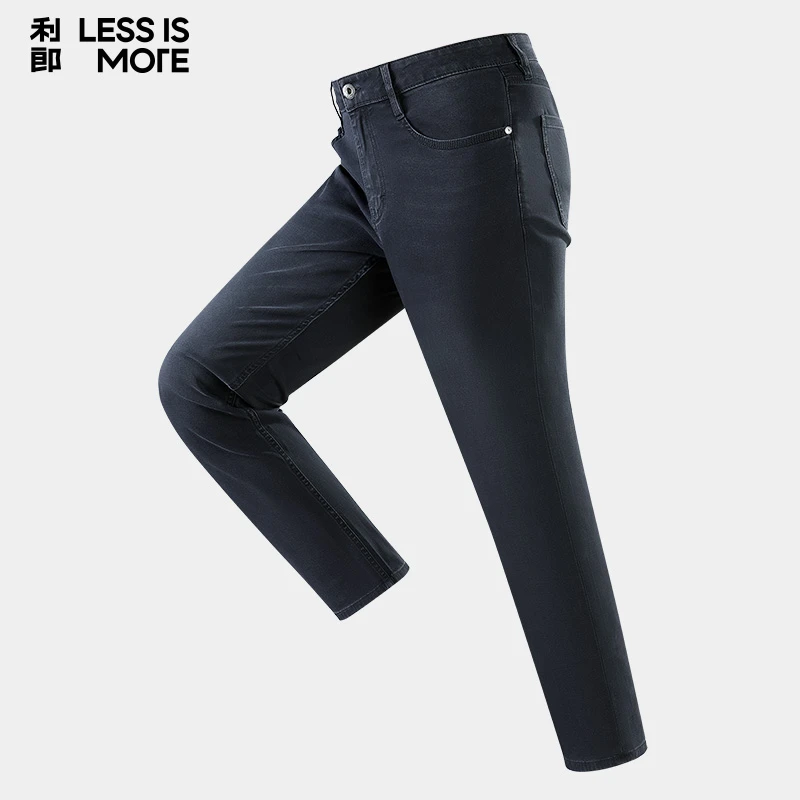 利郎【休闲简约】青年日常通勤休闲裤夏季宽松舒适中腰小脚通勤穿搭