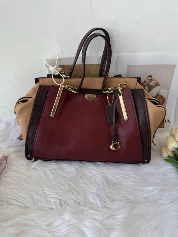 95新 COACH/蔻驰 蔻驰 手提托特包